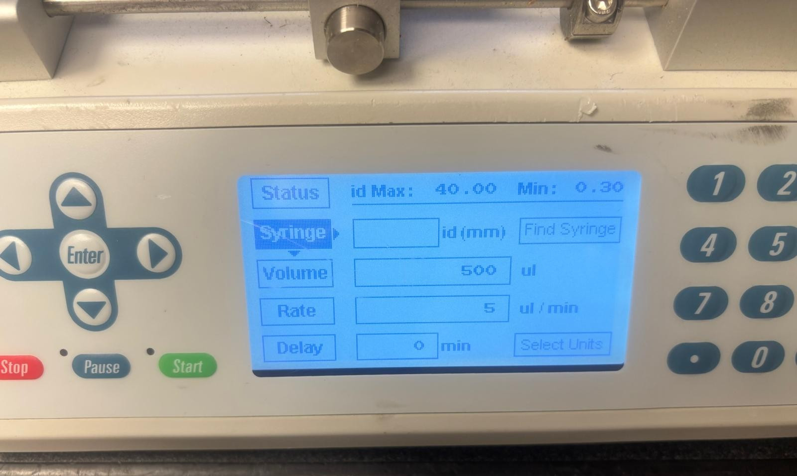 Thermo Scientific / Chemyx Fusion 101 Digital Dual Syringe Pump