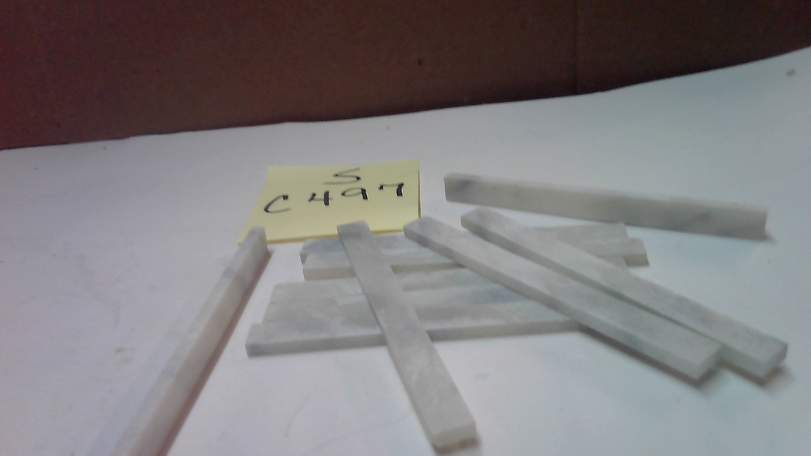 SOAPSTONE REFILL FLAT 1/2 INCH X 5 INCH (LOT OF 10)
