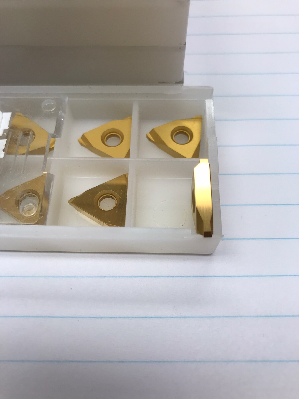 10 Pcs. TNMC32KB .064NW / .034DP NA101P Insert. (loc E15)