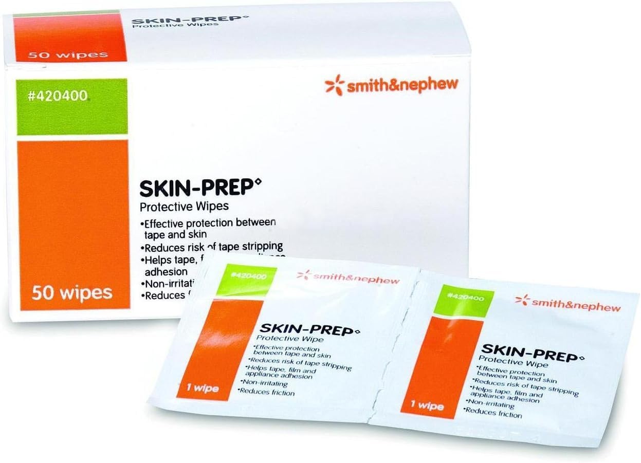 Smith And Nephew Skin-Prep Protective Wipe – Model 420400 50 Count (Pack of 1)