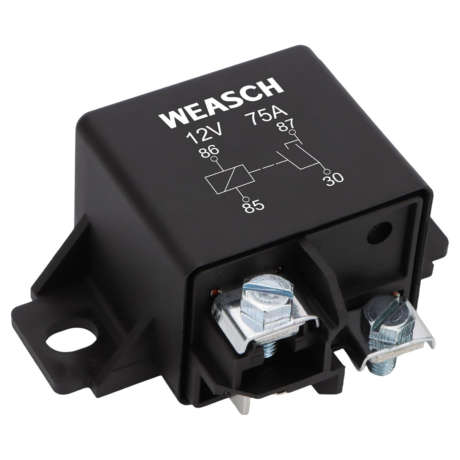 2Pack 0332002168 Normal Open Power Relay 12V 75A Applies to Starter Relay