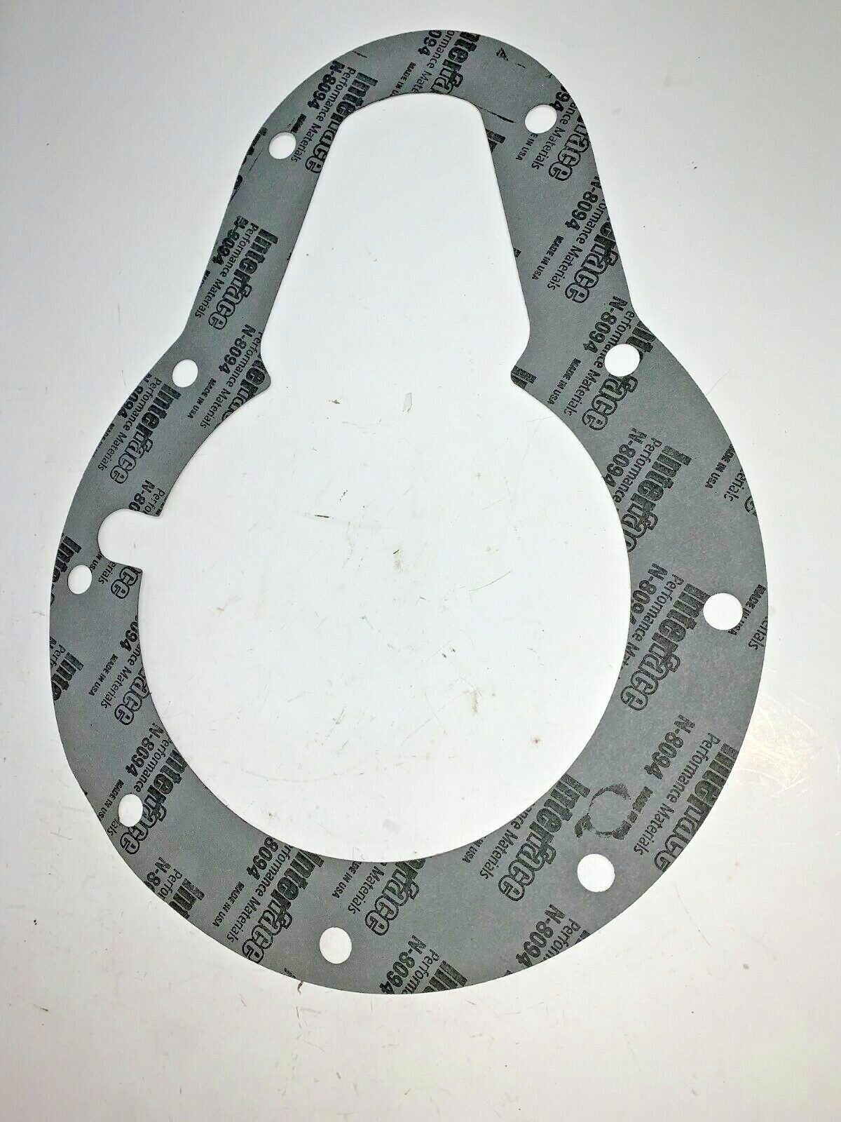 INTERFACE GASKETS, N-8094, 12″ X 9″ OD, 9-3/4″ X 6-1/4″ ID, 3/8″ BHD, LOT OF 7**