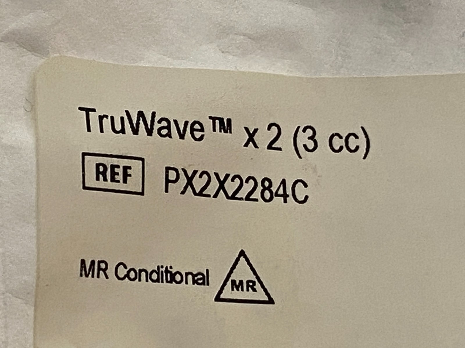 Lot of 2 Edwards TruWave PX2X2284C Exp.2026-04 (*CC30/B20*)