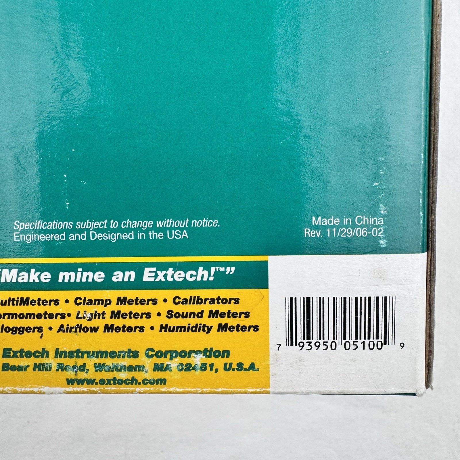 Extech ExStik PH100 Waterproof pH Meter NEW open Box
