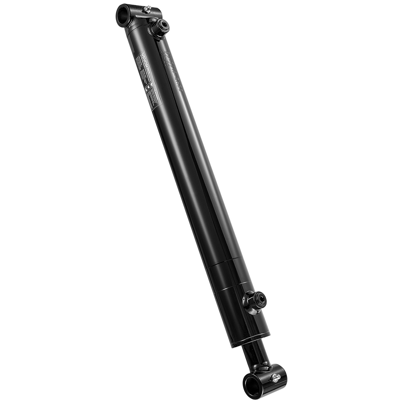 VEVOR Double Acting Hydraulic Cylinder Max 3500PSI Pressure 2″ Bore & 16″ Stroke