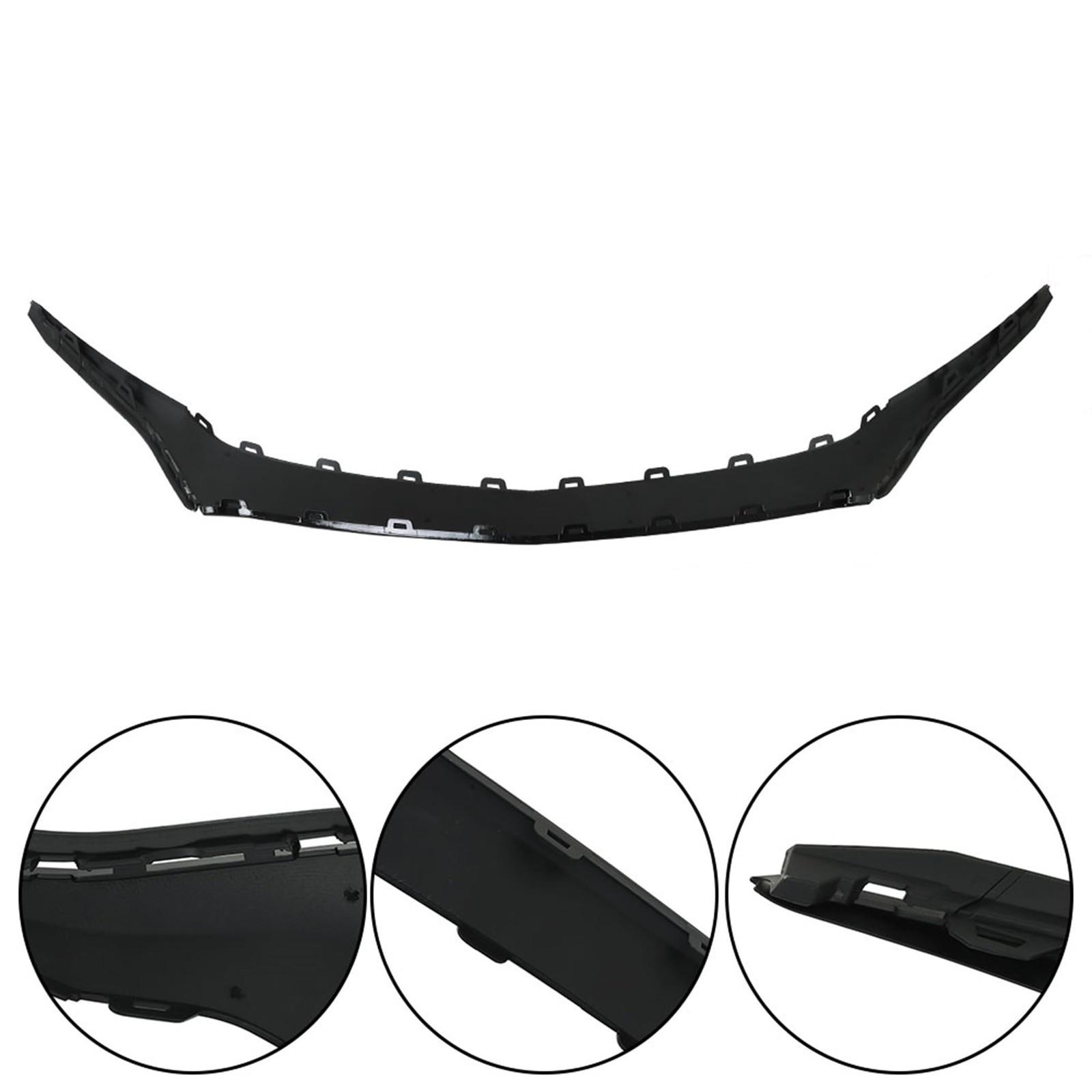 Front Upper Grille Bar Insert Black Replacement for Trailblazer 2021 2022 2023