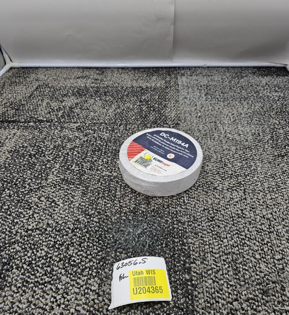 (QTY 2) ECHOtape DC-M194A All Weather Double-Sided Polyester Tape 1.41″ x 60 yd