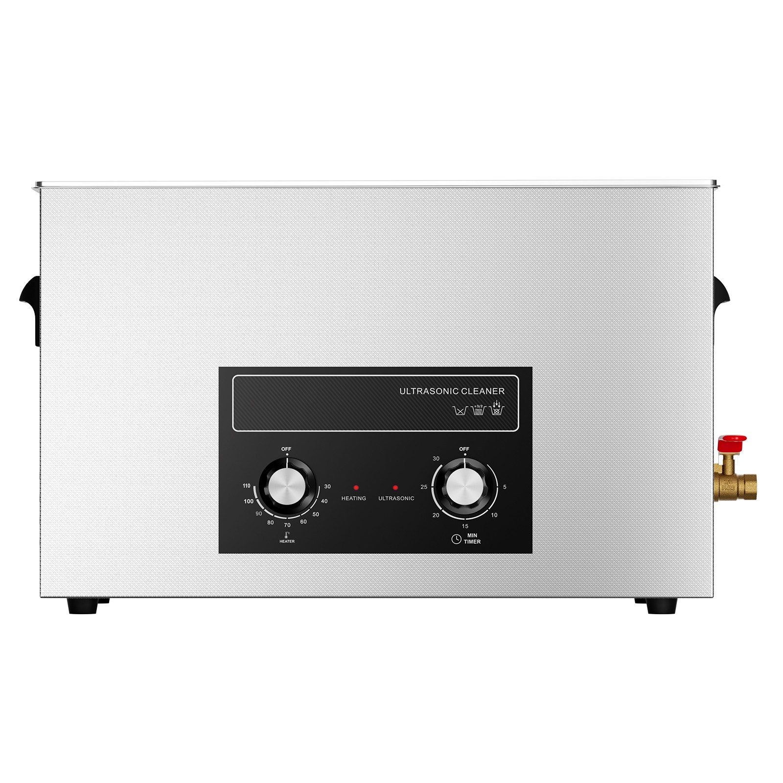 VEVOR 30L Ultrasonic Cleaner with Heater Timer & Basket Digital Sonic Machine