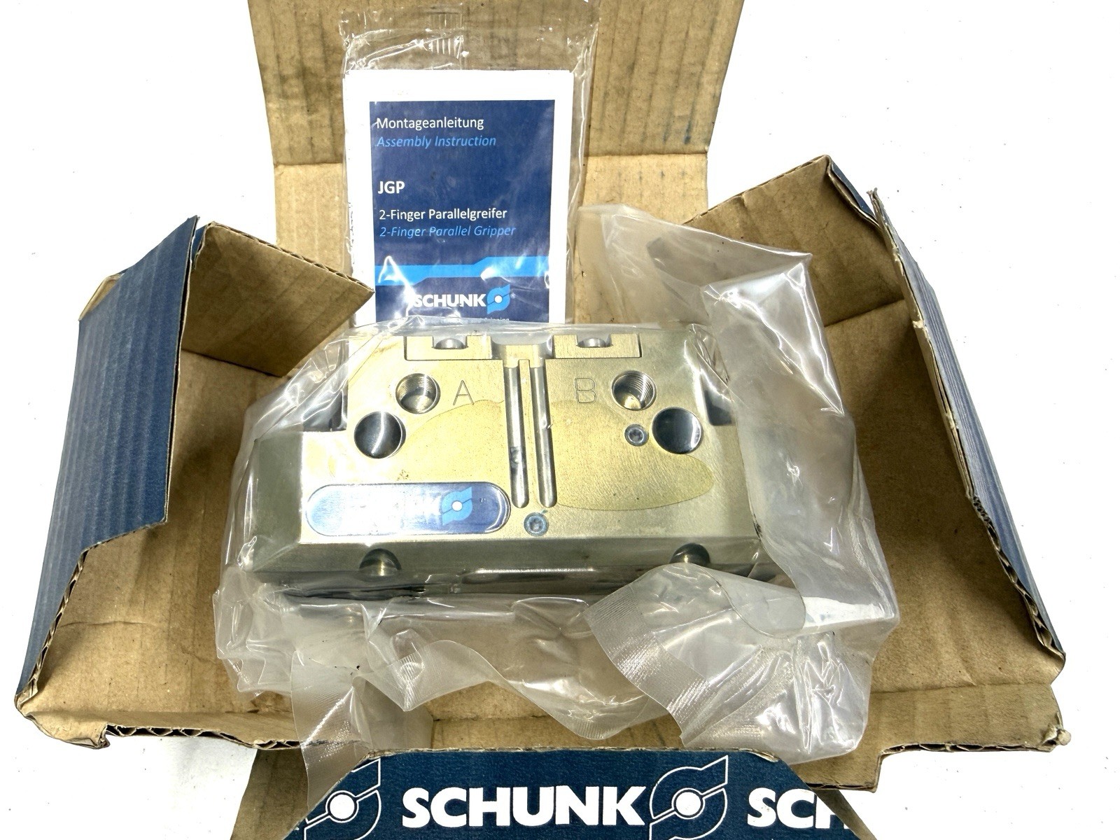 SCHUNK PGN-Plus 100-1 (0371102) Pneumatic Gripper- Brand New