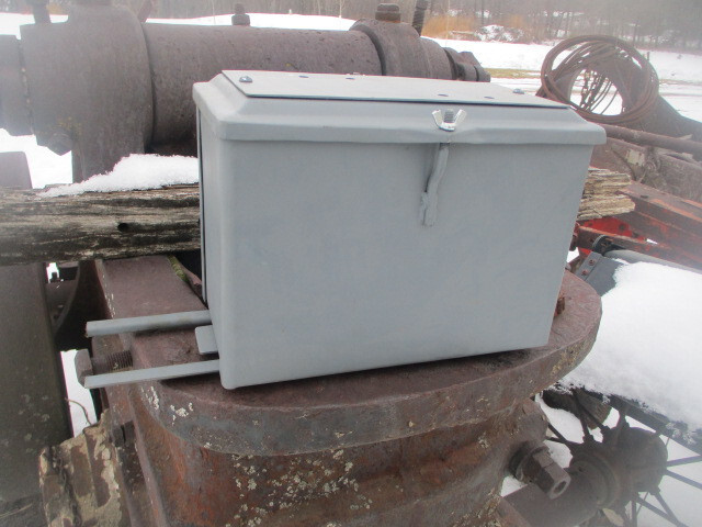 Massey Harris 44 diesel battery box new reproduction tractor Ferguson
