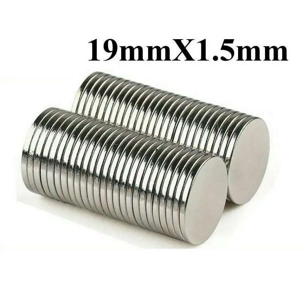 Small Large Round Neodymium Magnets N52 Super Strong Rare Earth Magnet LOT 5-100