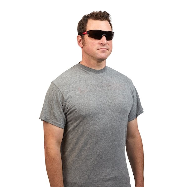 Milwaukee Tool 48-73-2016 Safety Glasses, Gray Lens, Anti-Scratch, Flexible