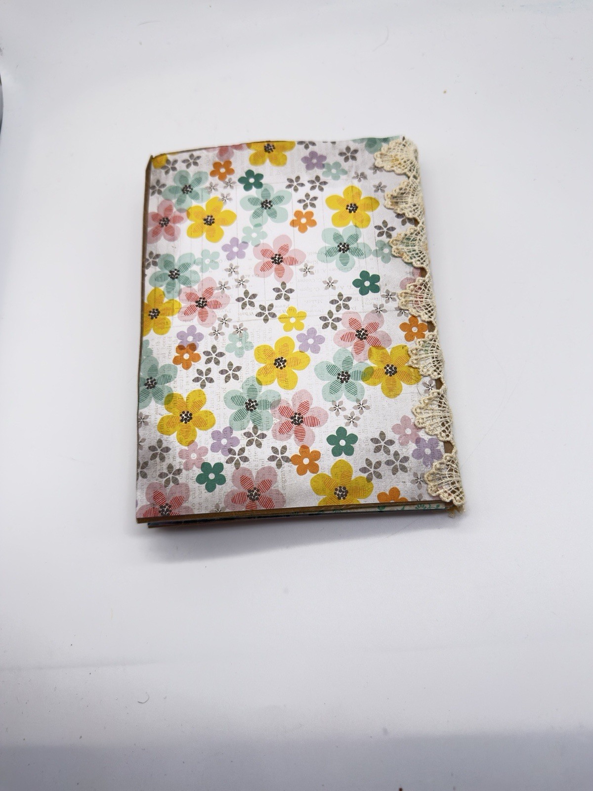 Junk Journal Pleasures Themed Medium Is Brown Paper Bags And Coffee Dyed Paper