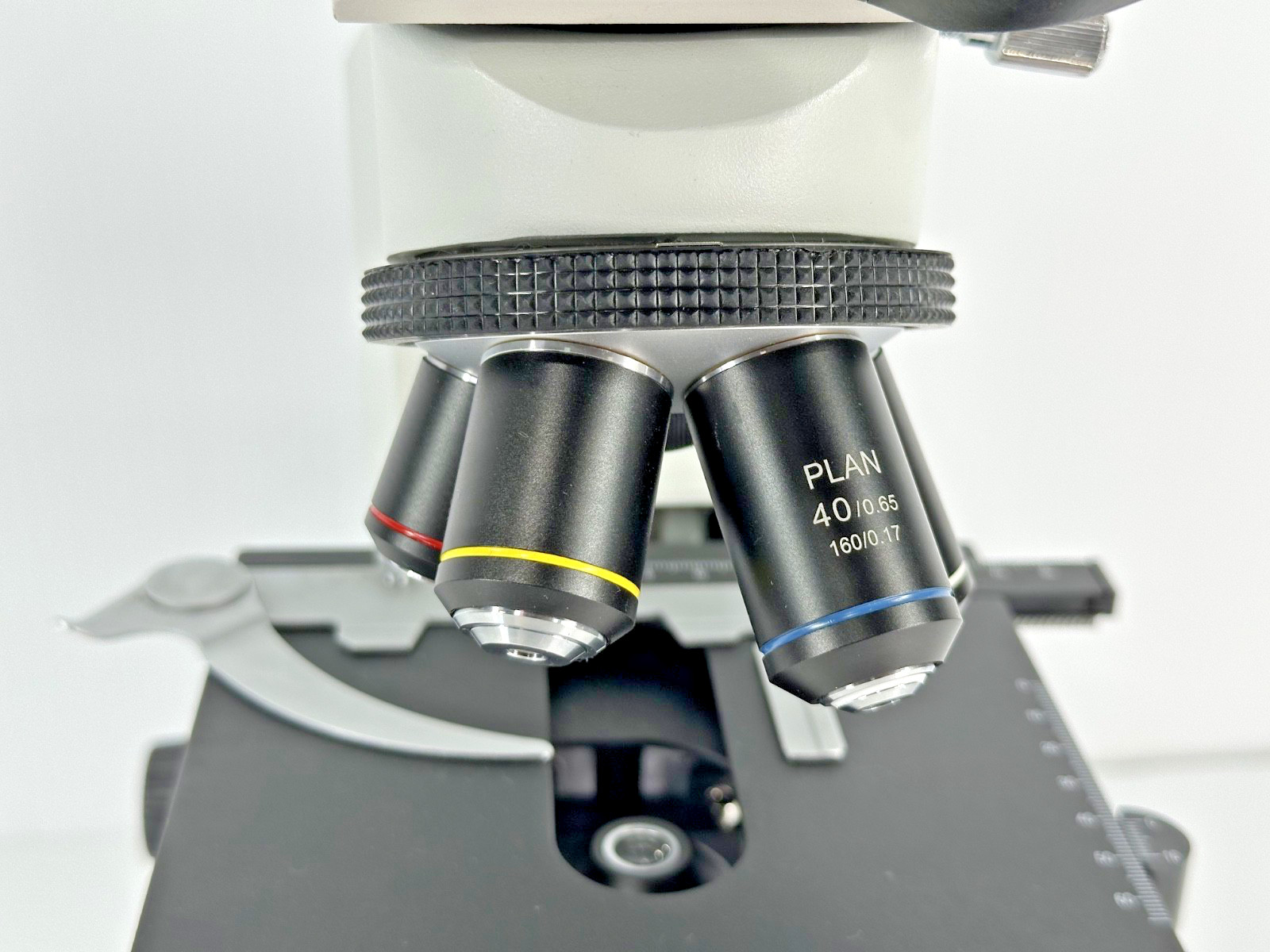 VetOne Binocular Compound Microscope 4X 10X 40X 100X Objectives