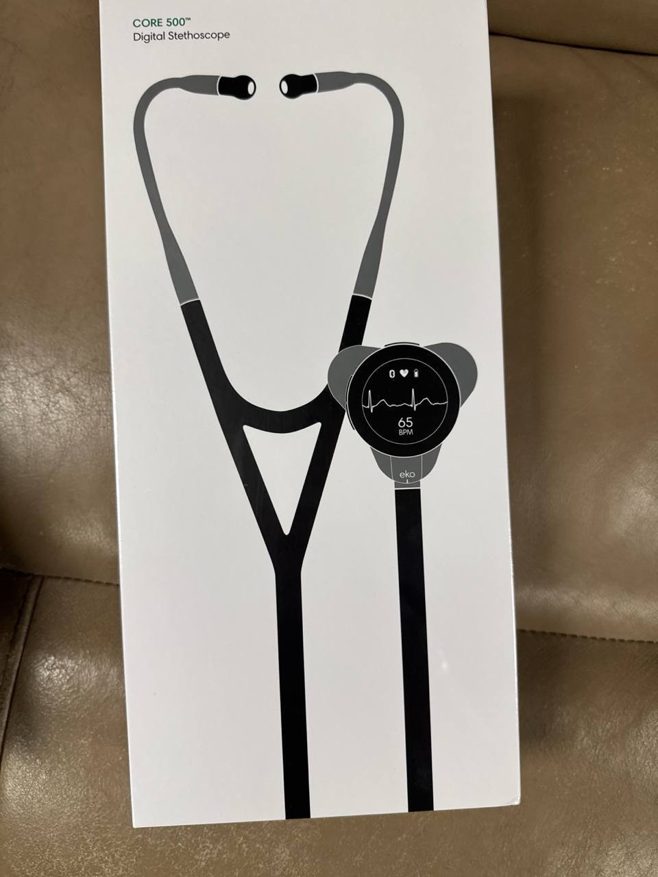 Eko CORE 500 Digital Stethoscope – Black