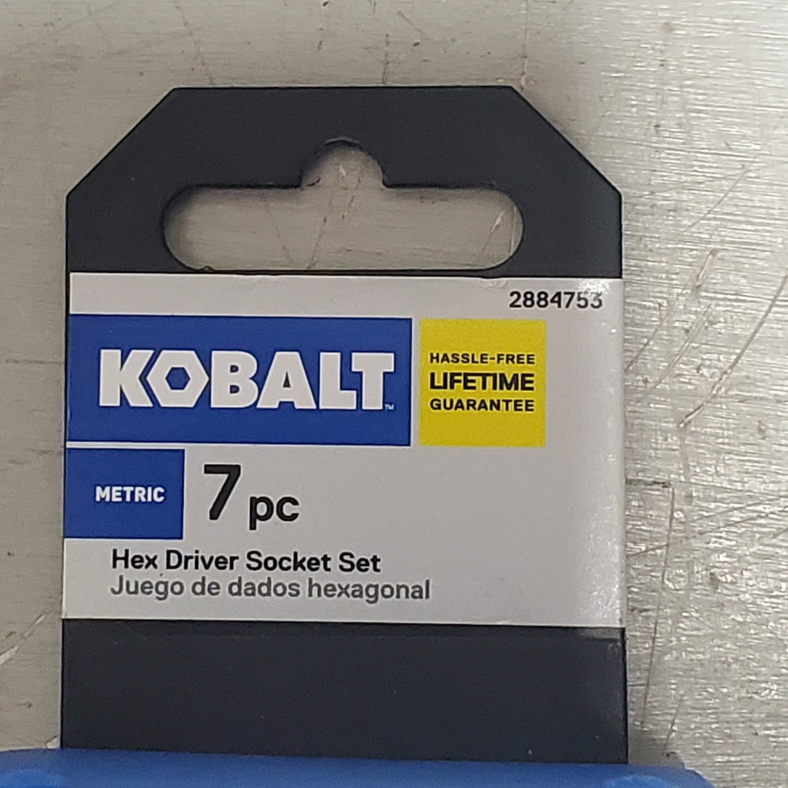 Kobalt 7 Piece Metric Hex Driver Socket Set, NEW