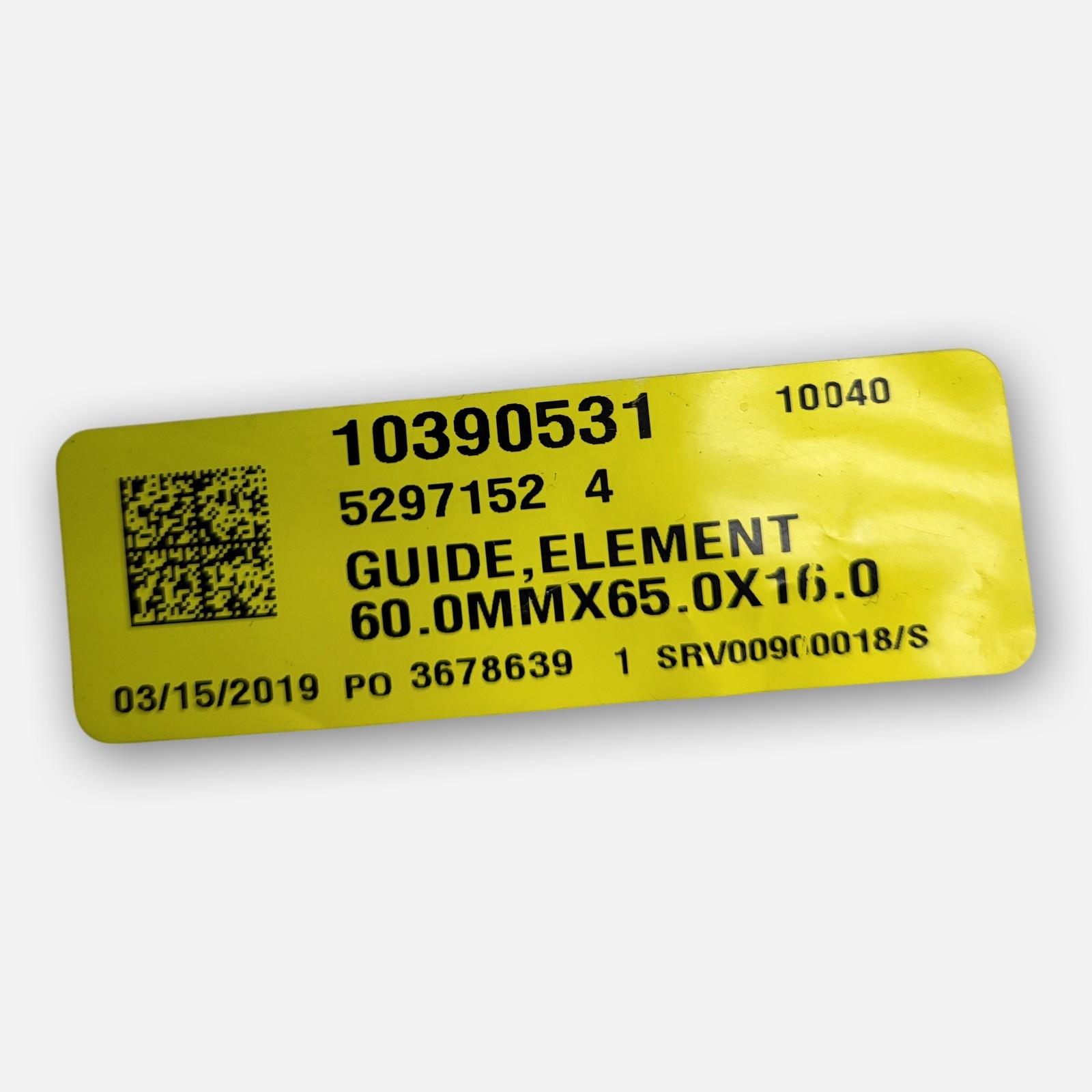 NEW LOT OF 2 10390531 GUIDE BANDS SPLIT 60.0MMX65.0X16.0