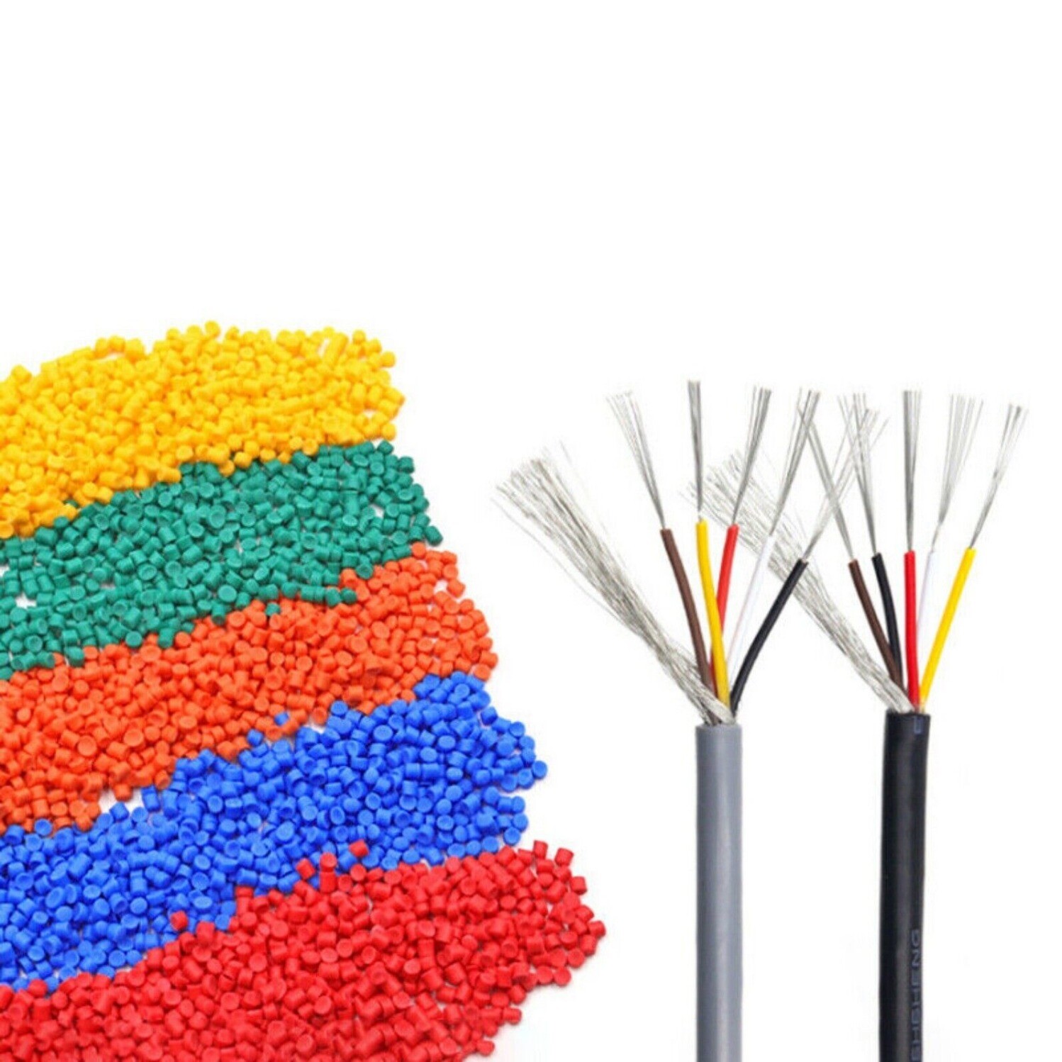 Multi Core Signal Control Cable 18~28AWG Shielded Wire 2/3/4/5/6/7/8 Core UL2547