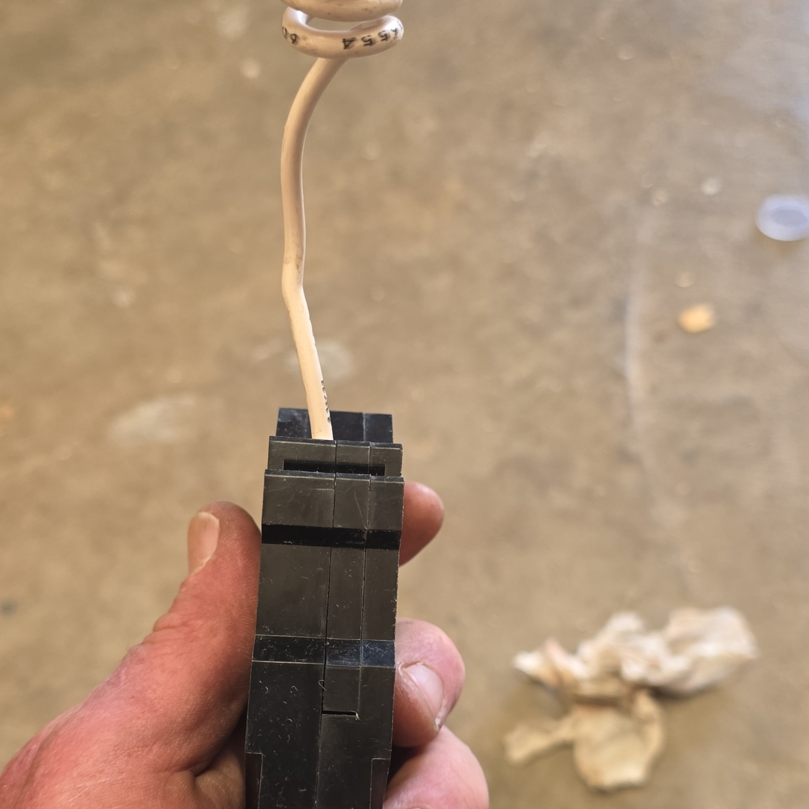Federal Pacific Electric 15A 1-Pole 120V Class A Circuit Breaker Push to Test