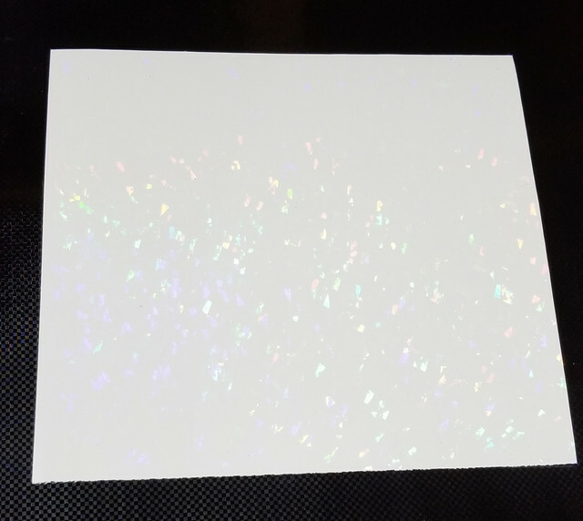 White Crystal Film Sign Plotter Vinyl Film