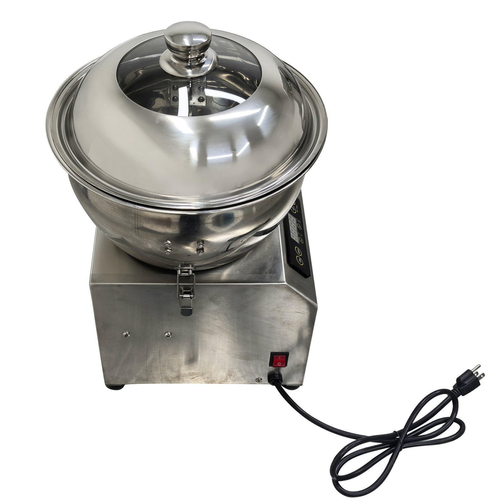 8kg Commercial Dough Kneading Machine with Heater Dough Mixer Time Control
