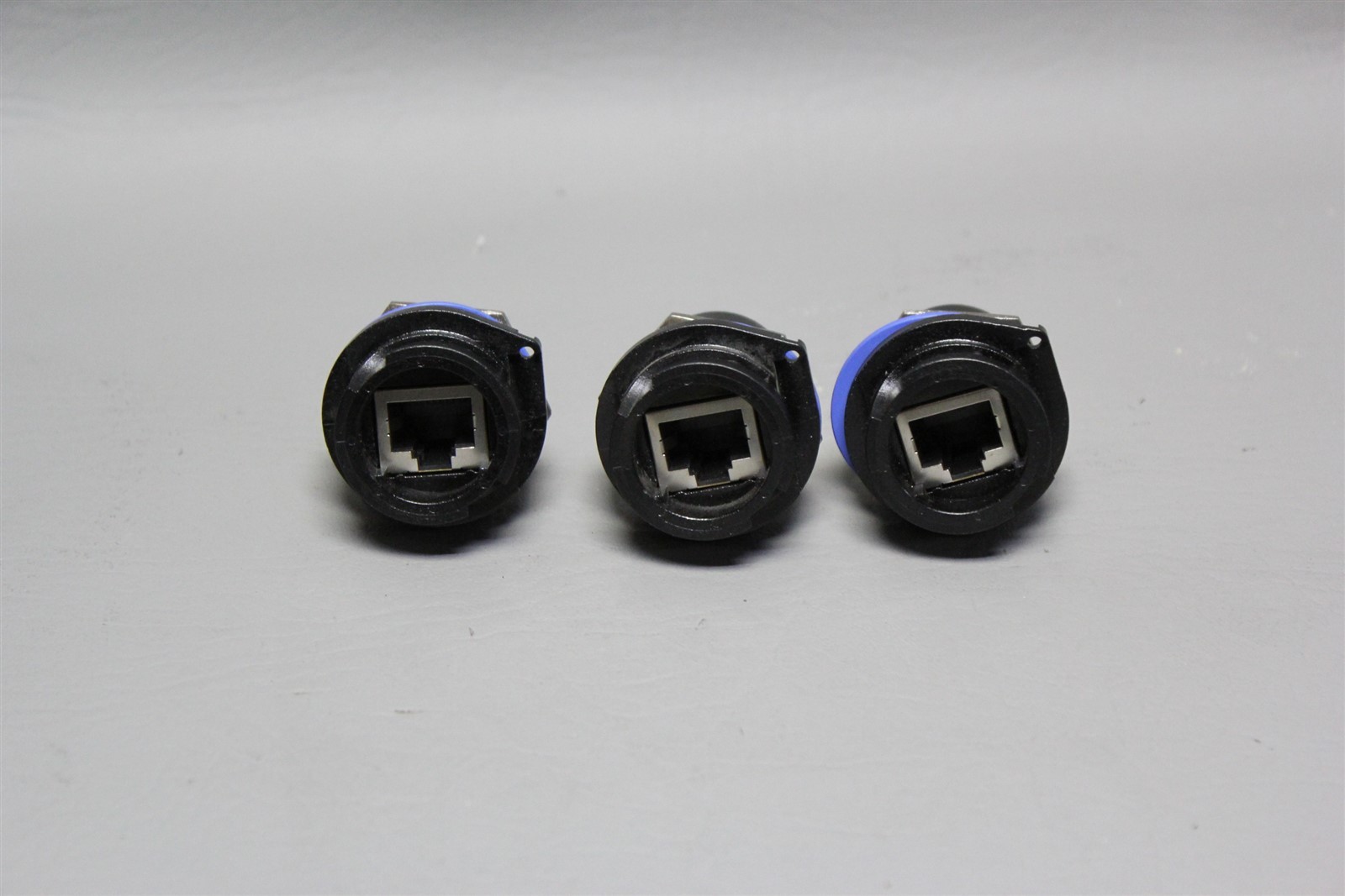 Lot of 3 NEW AMPHENOL MODULAR COUPLER CONNECTOR JACK RJ45 RJFRB71