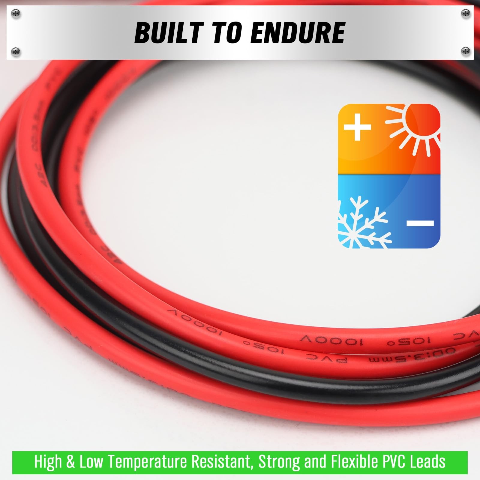 SWANLAKE 11-Piece Multimeter Test Leads Set, CAT III 1000V 20A 11PCS