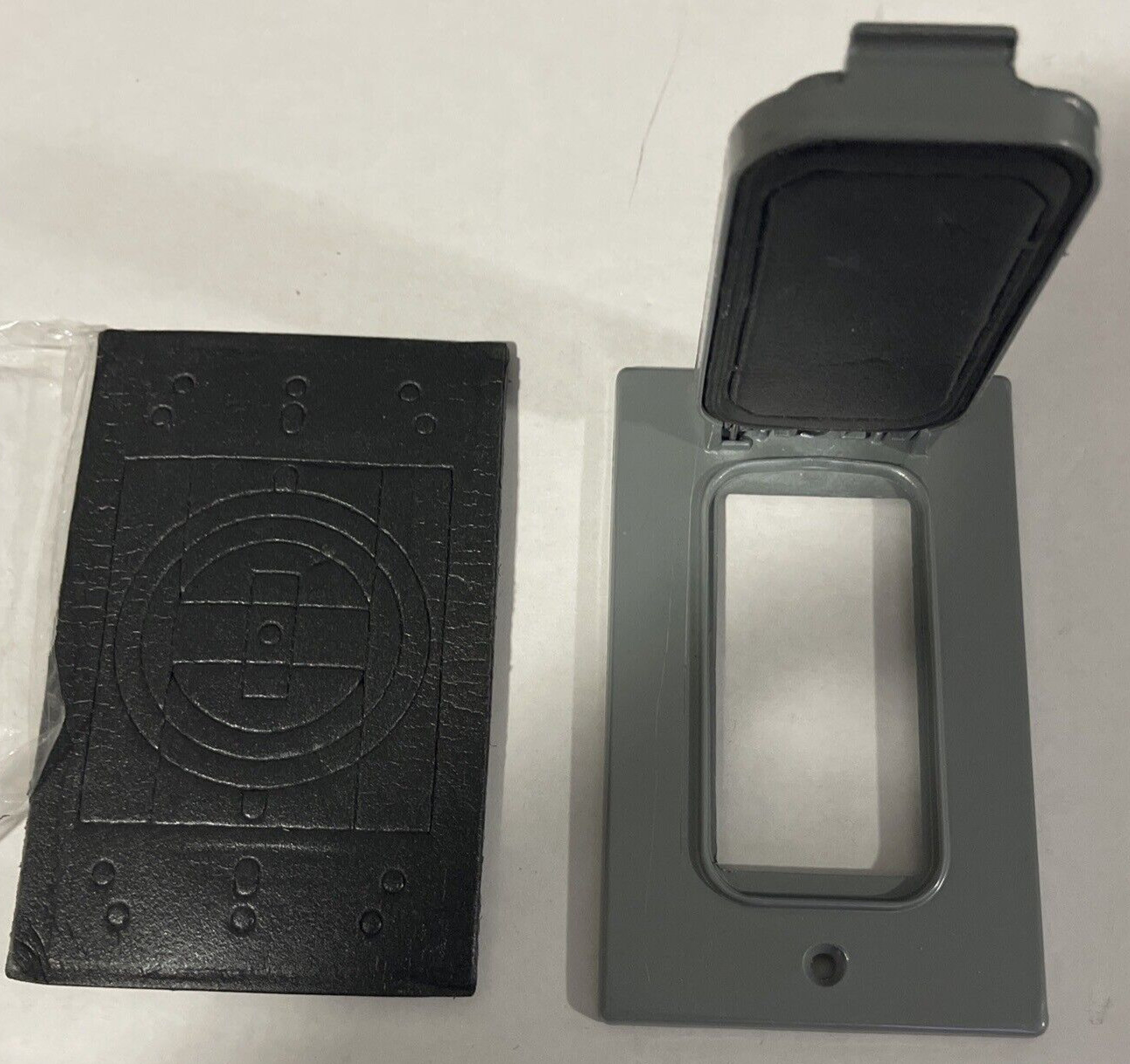 Red Dot GFCI Cover Vertical Device CCGV WGF100-CV Wet Location Weatherproof