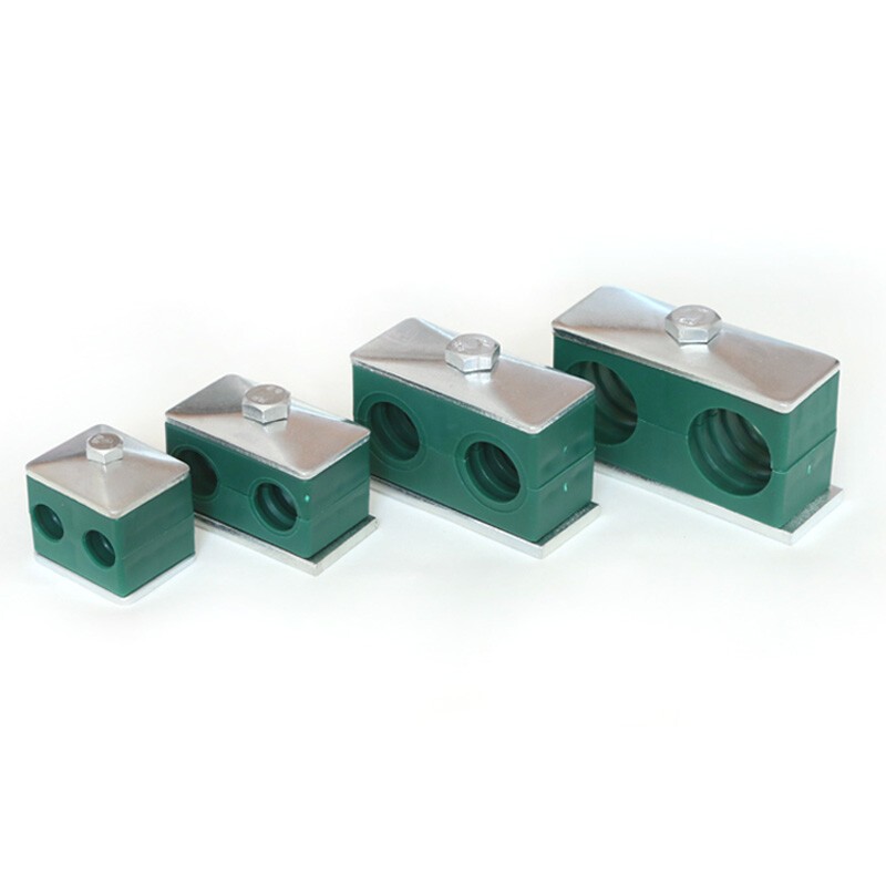Beta Hydraulic Clamps Twin Series, Steel Polypropylene 6-42mm 2 hole