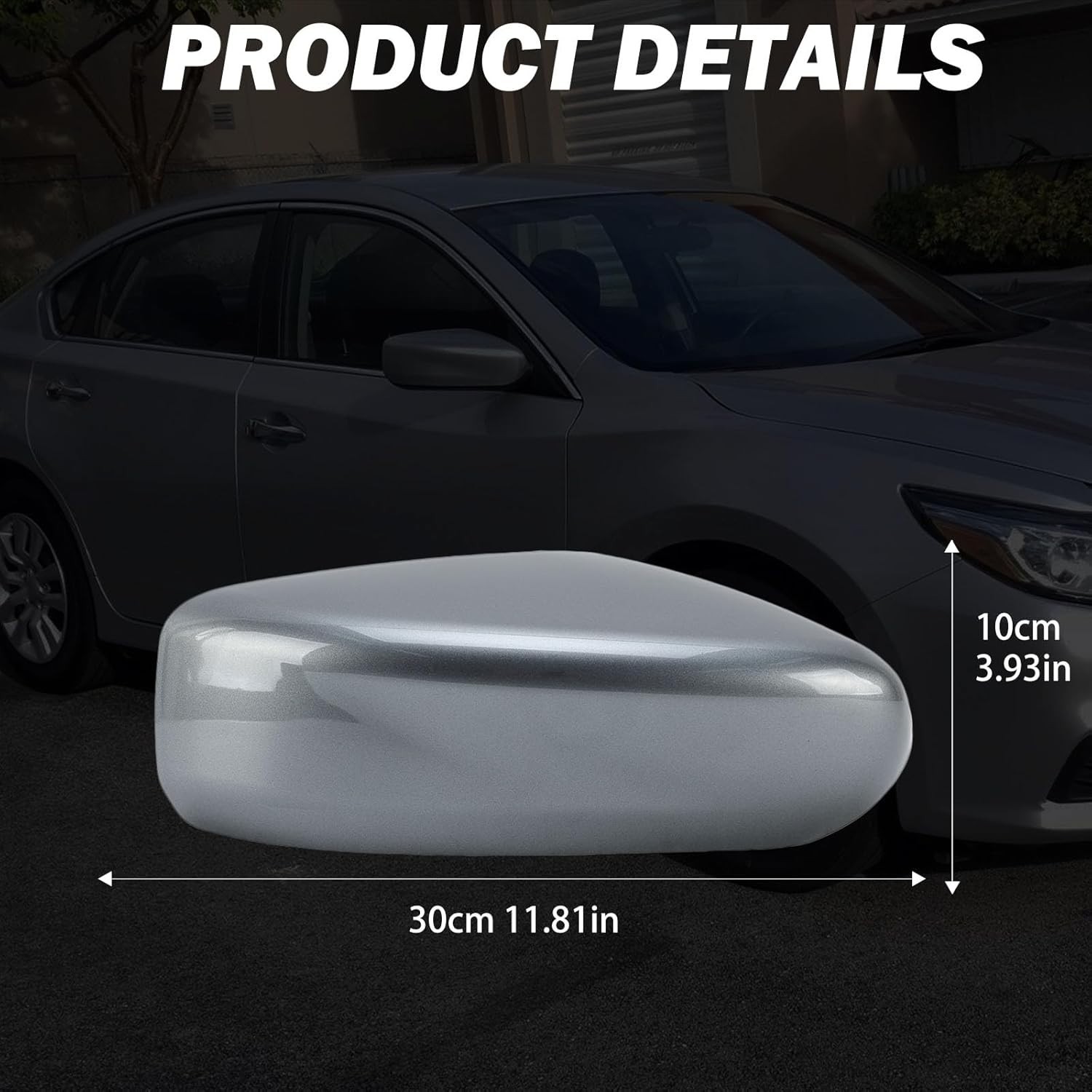 Right Side Mirror Cover Cap For Nissan Altima Sedan 2013 2014 2015 2016 2017 201