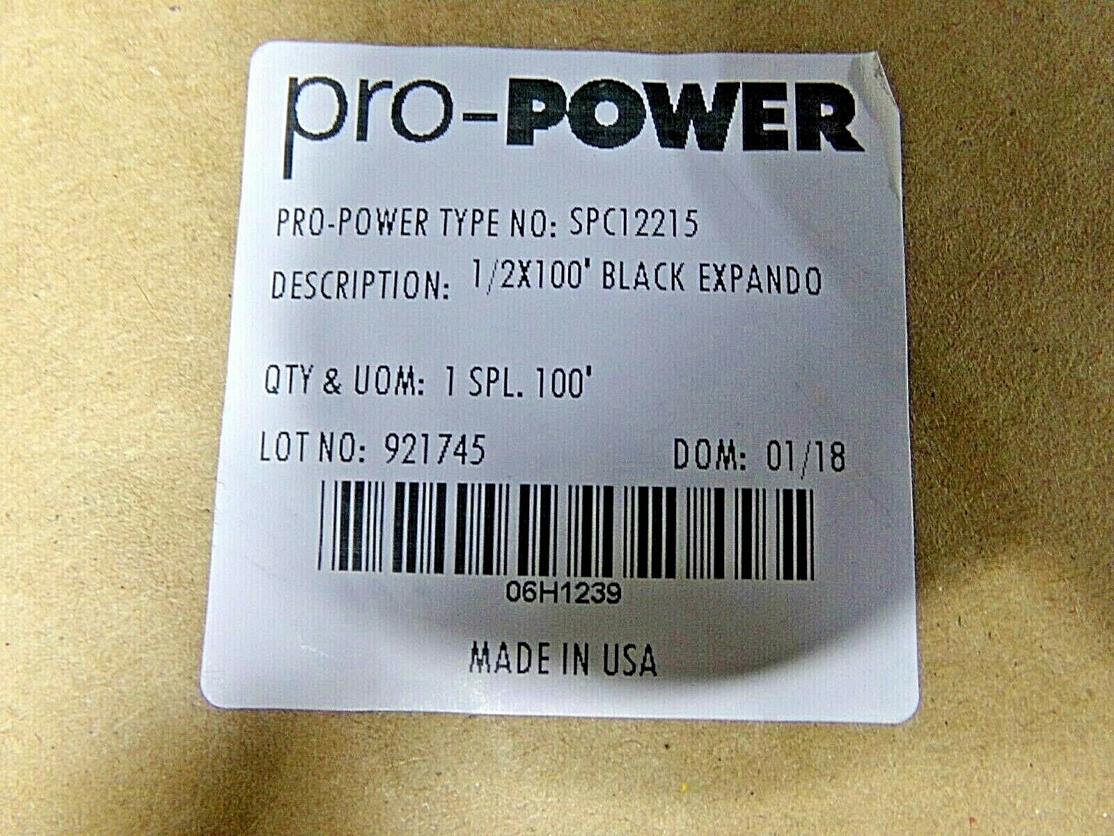 SPC12215 Sleeving,Fray Resistant,Expandable,PE,19.05 mm 30.5 m 100 ft, (DC)
