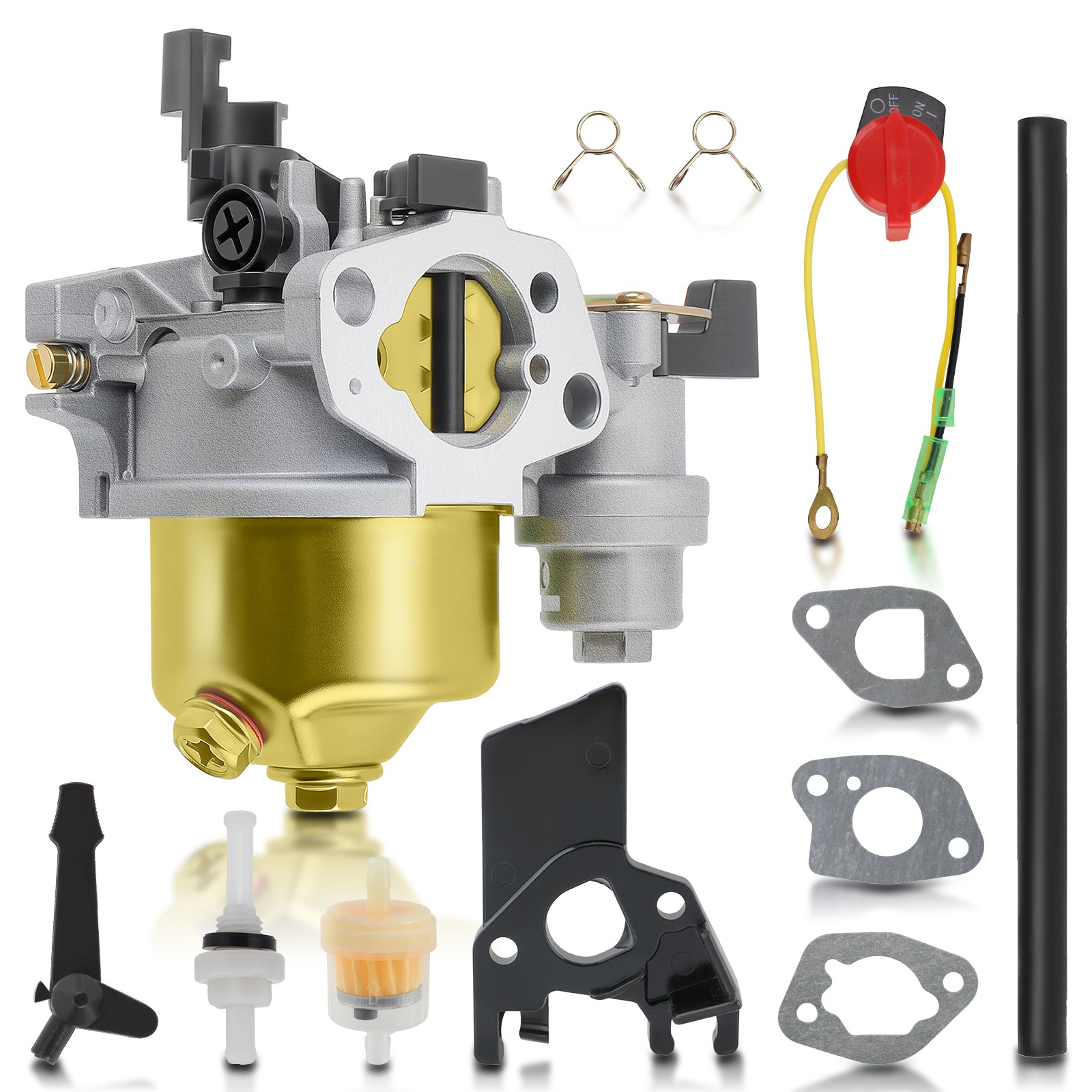 Carburetor 16100-ZH7-W51 For Generac 196cc OHV Pressure Washer Engine 168FA 168F