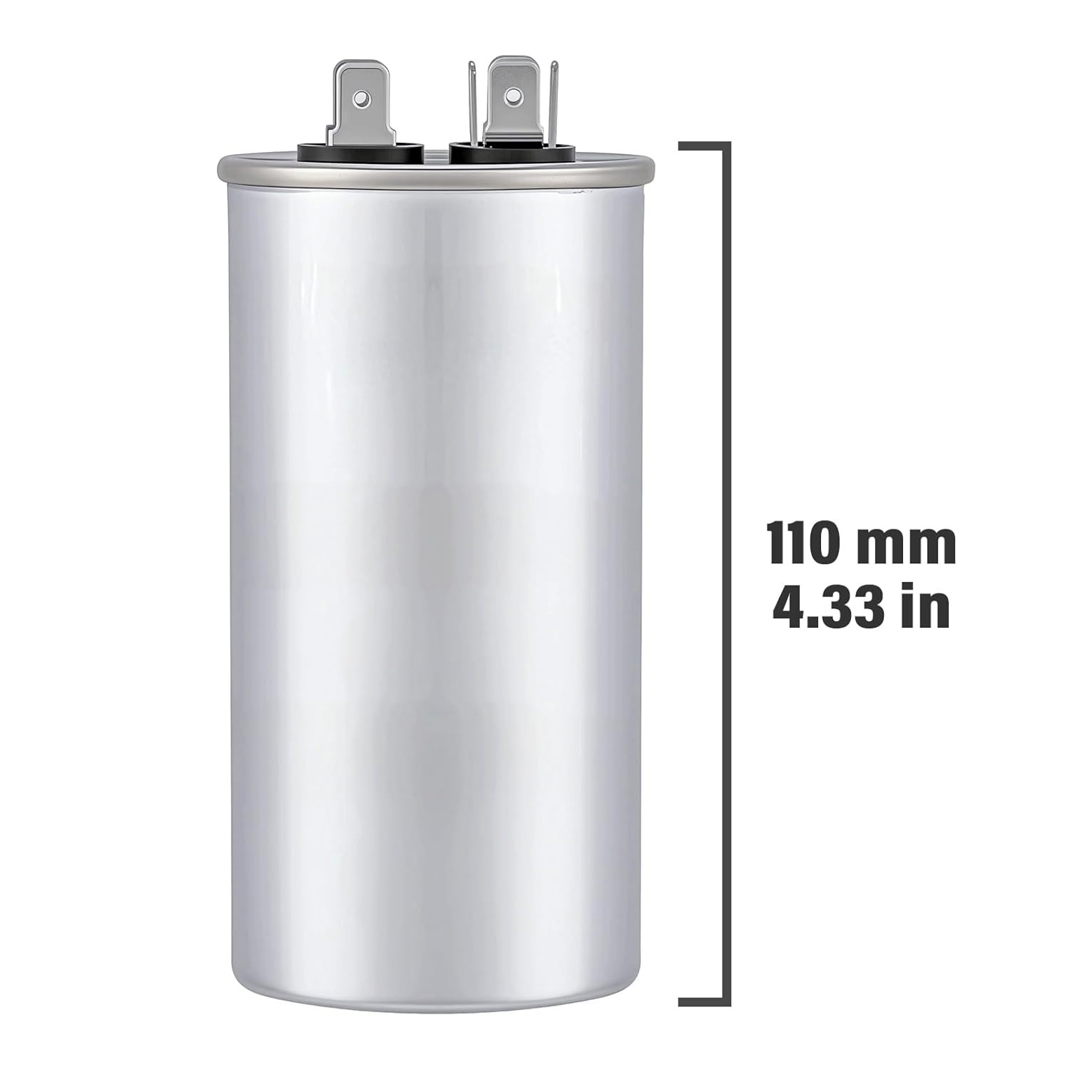 80Uf 80MFD CBB65B Run Start round Capacitor 80 Uf MFD 370V or 450V CBB65 A/C Air