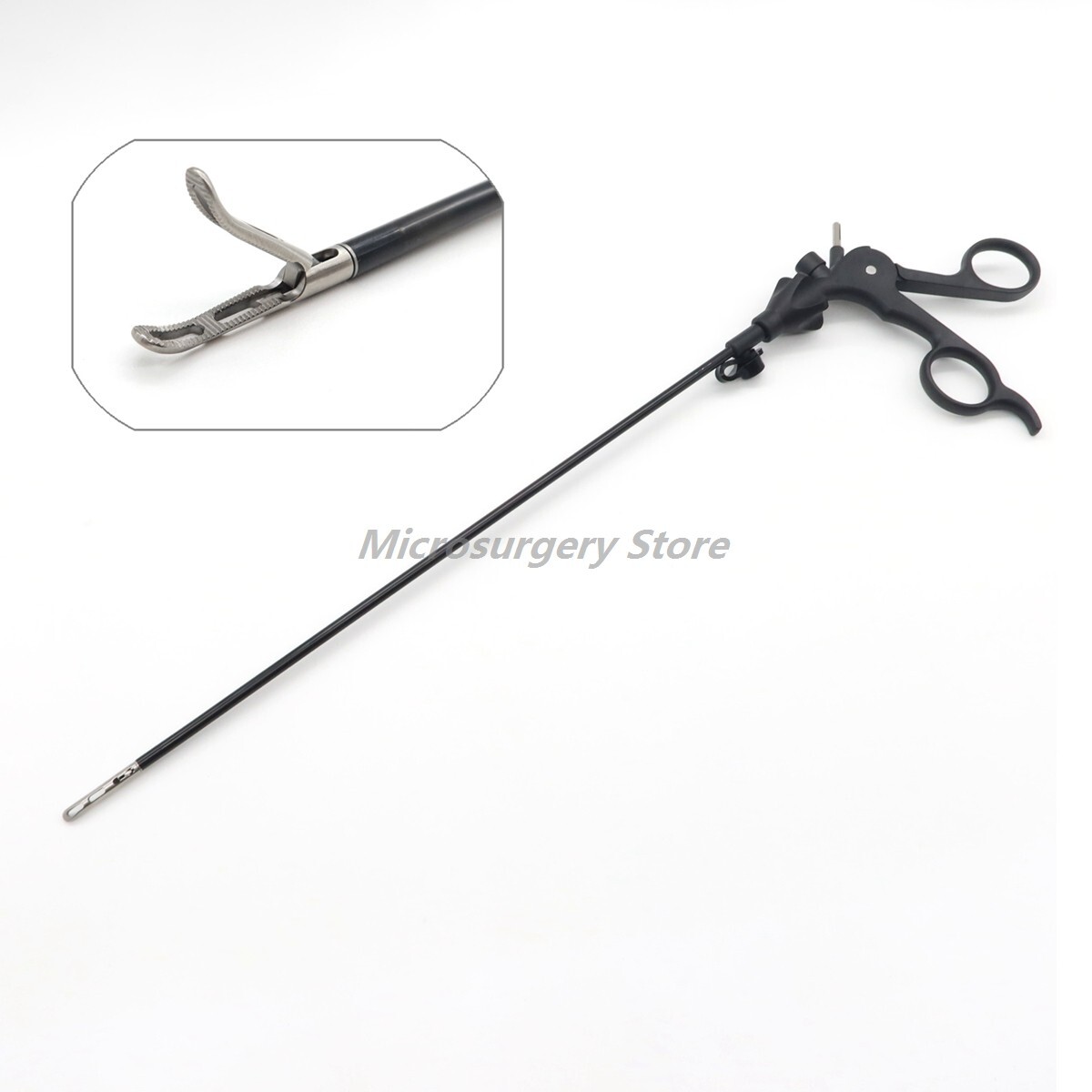 Φ5 x 330 mm Surgery Laparoscopy Single Action Gastric Grasping Forceps