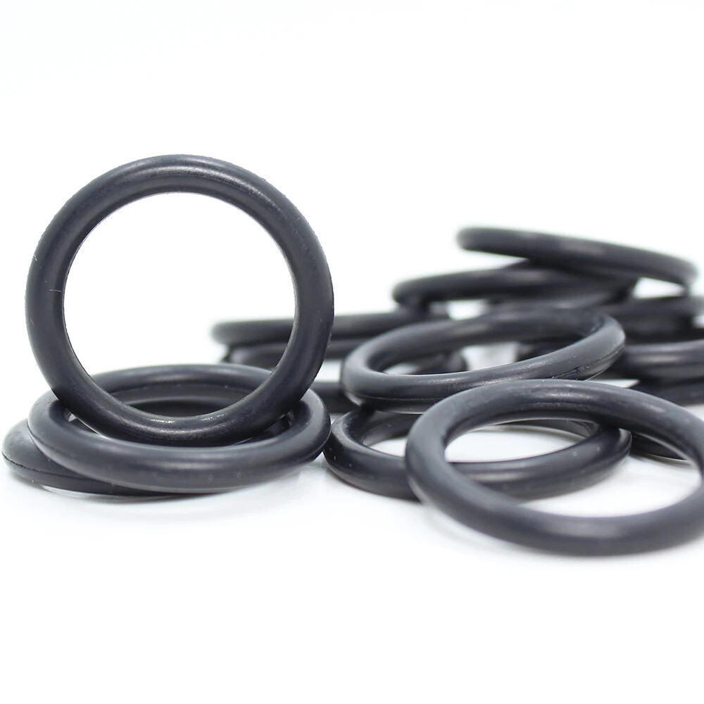 O-Rings 4mm Cross Section NBR Nitrile Rubber 12mm~450mm ID Oil Resistant Seals