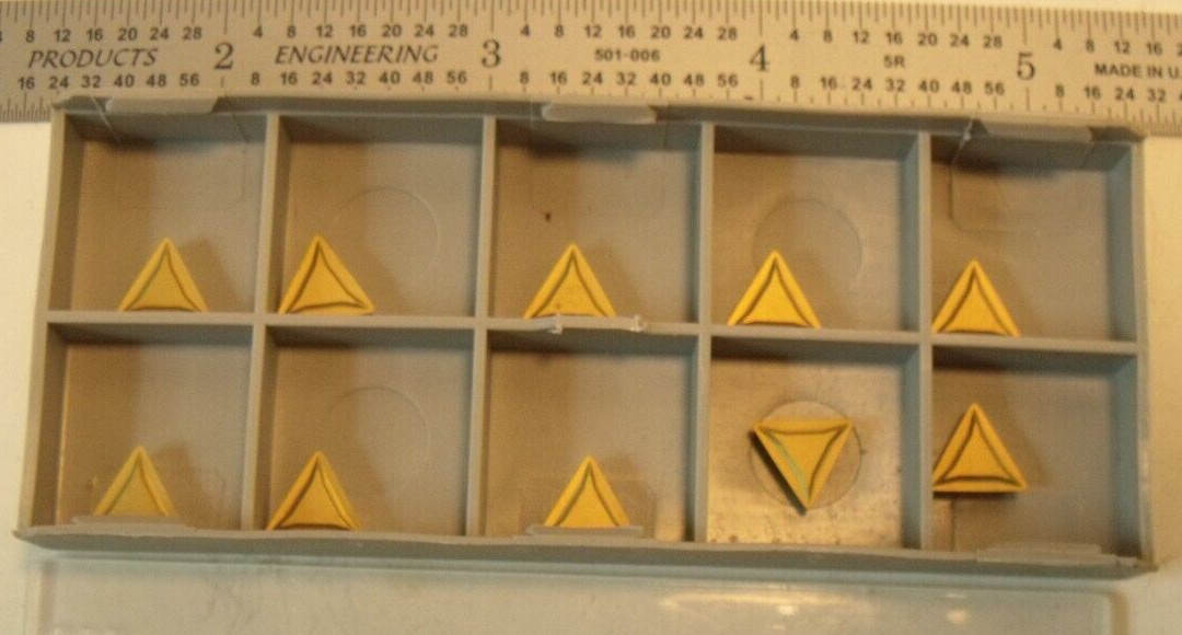 (10) NIB Hertel HCX41655E TPMR731 Grade HC335 Carbide Inserts