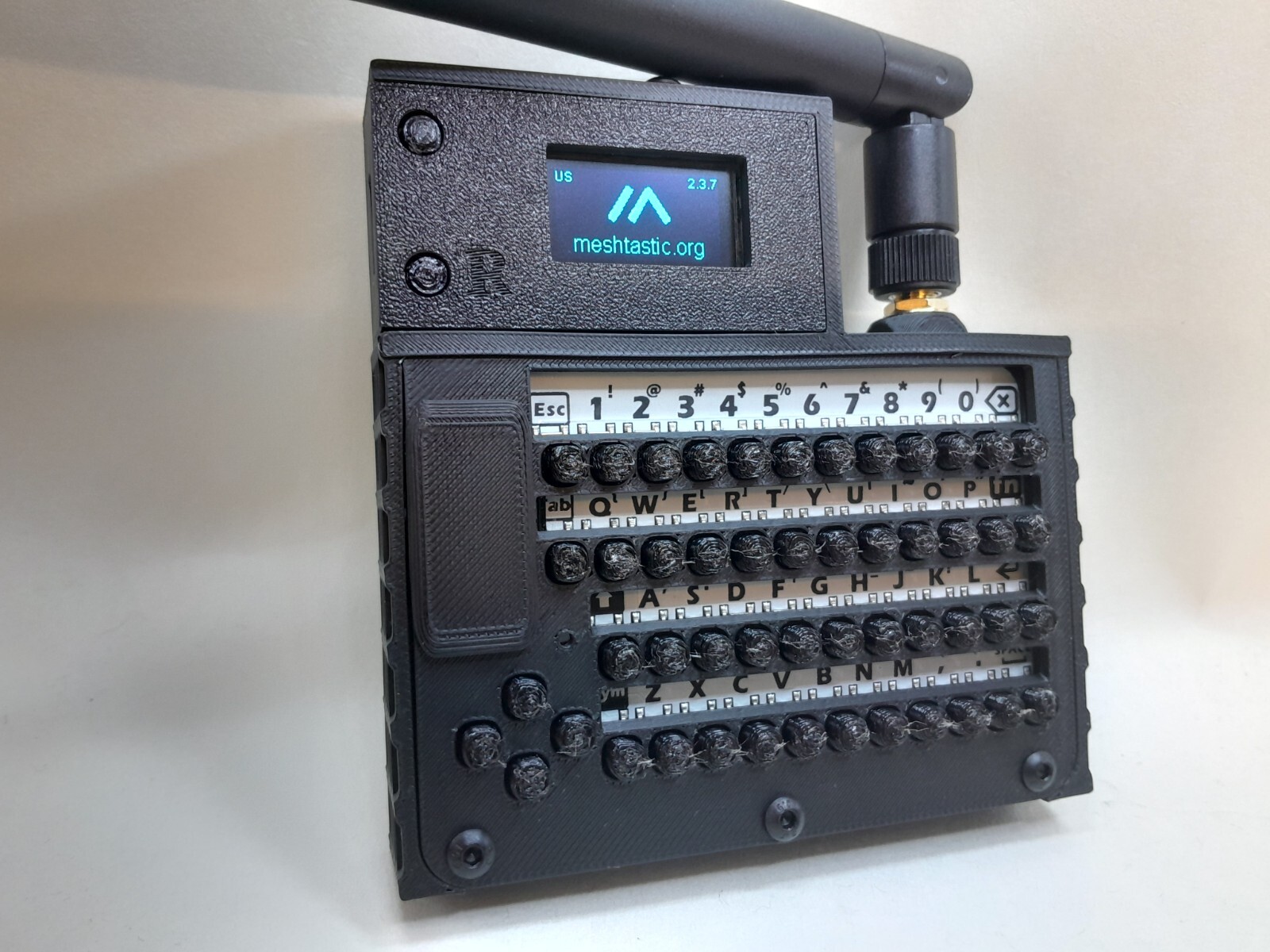 Meshtastic STAND ALONE node READY TO USE Heltec V3 3000mah battery BLACK
