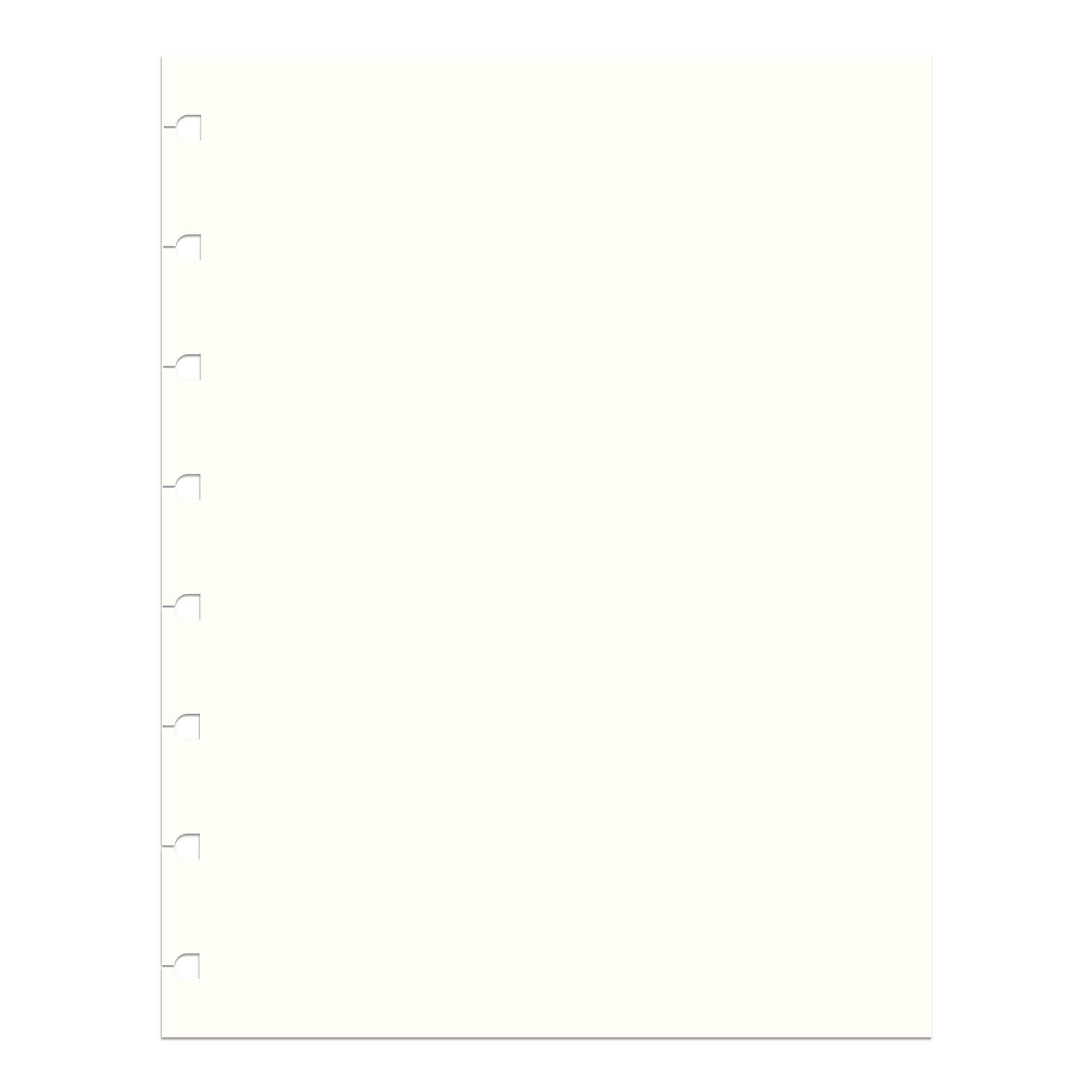 Notebooks A5 Plain Journal Refill 32 Cream Sheets Movable 8.25×5.81 Inch