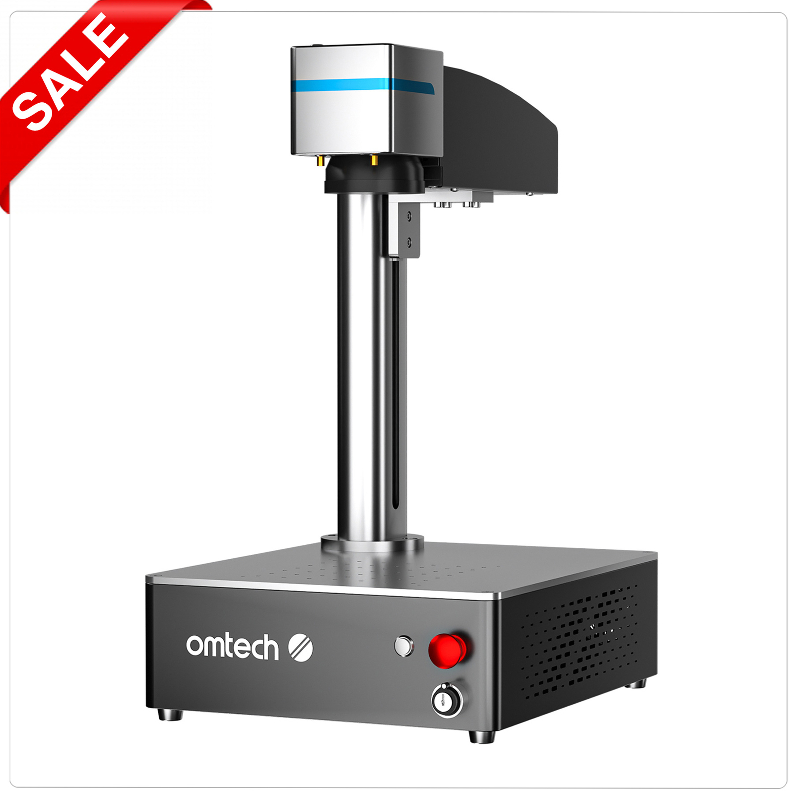 OMTech 30W Intergrated Fiber Laser Marker 5.9×5.9in. -Galvo Compact 30 – Used