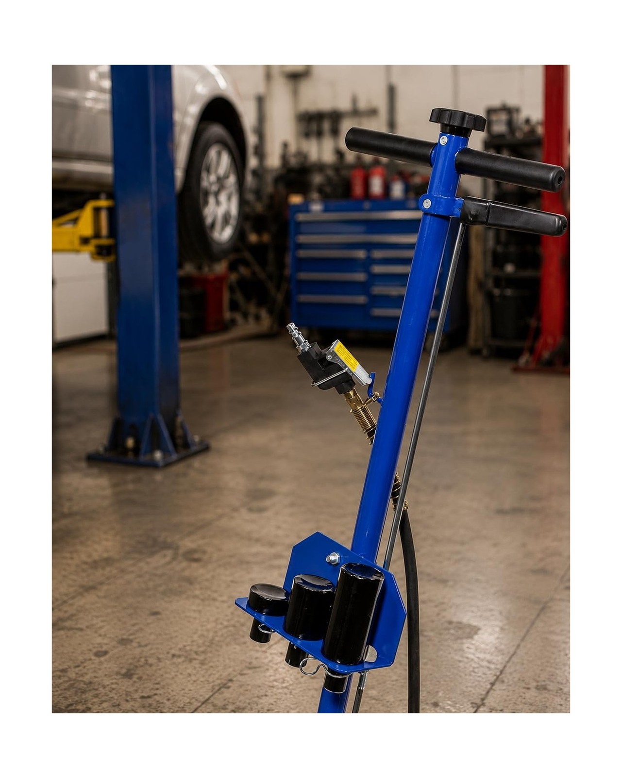 Stark USA 22 Ton Hydraulic Floor Jack Air-Operated Axle Bottle Jack with (4) …