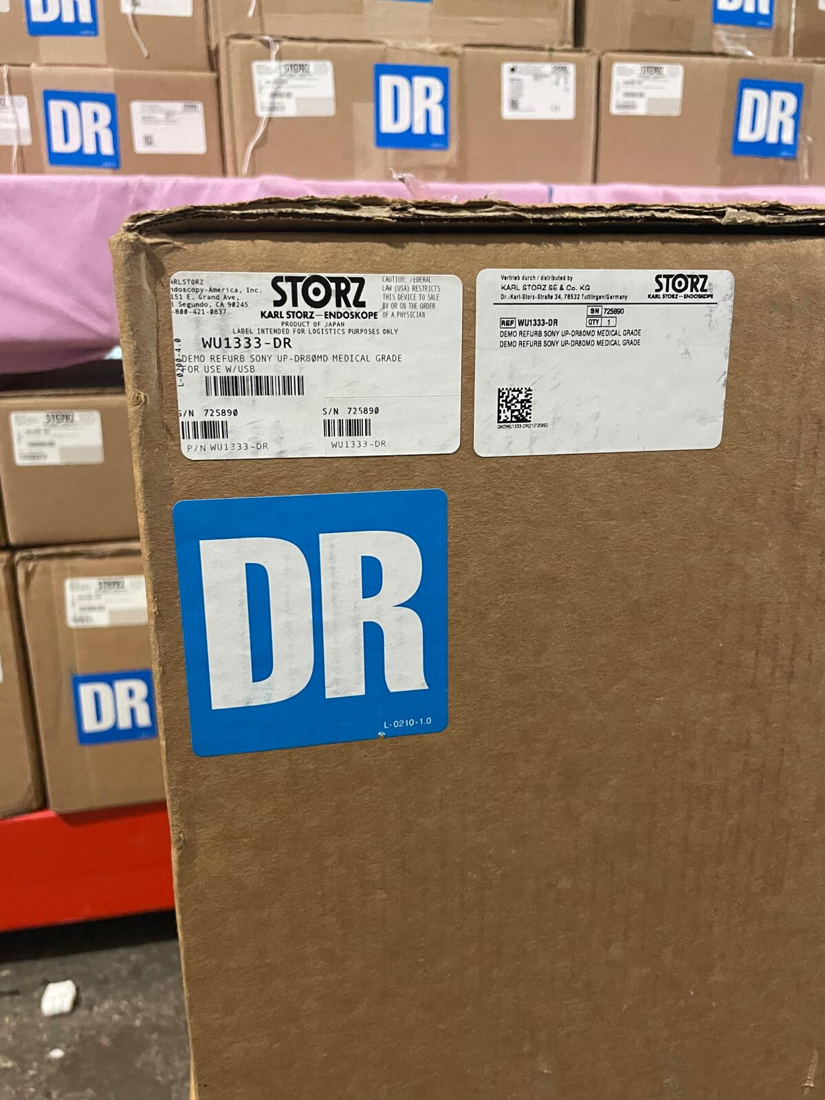 Karl Storz WD300 4K AIDA Image Capture & WM200 Smart Screen w/ UP-DR80MD Printer