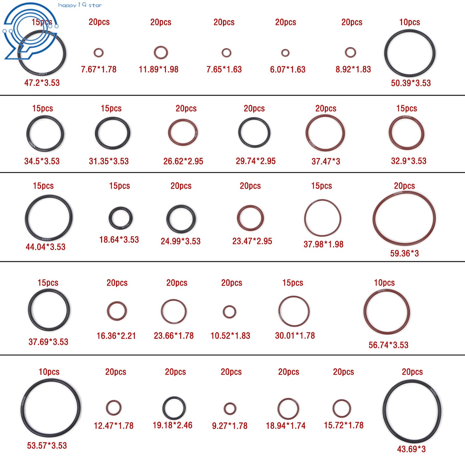 270-1528 2701528 O-Ring Seal Kit For Caterpillar Cat Seal Kits O Ring Kit