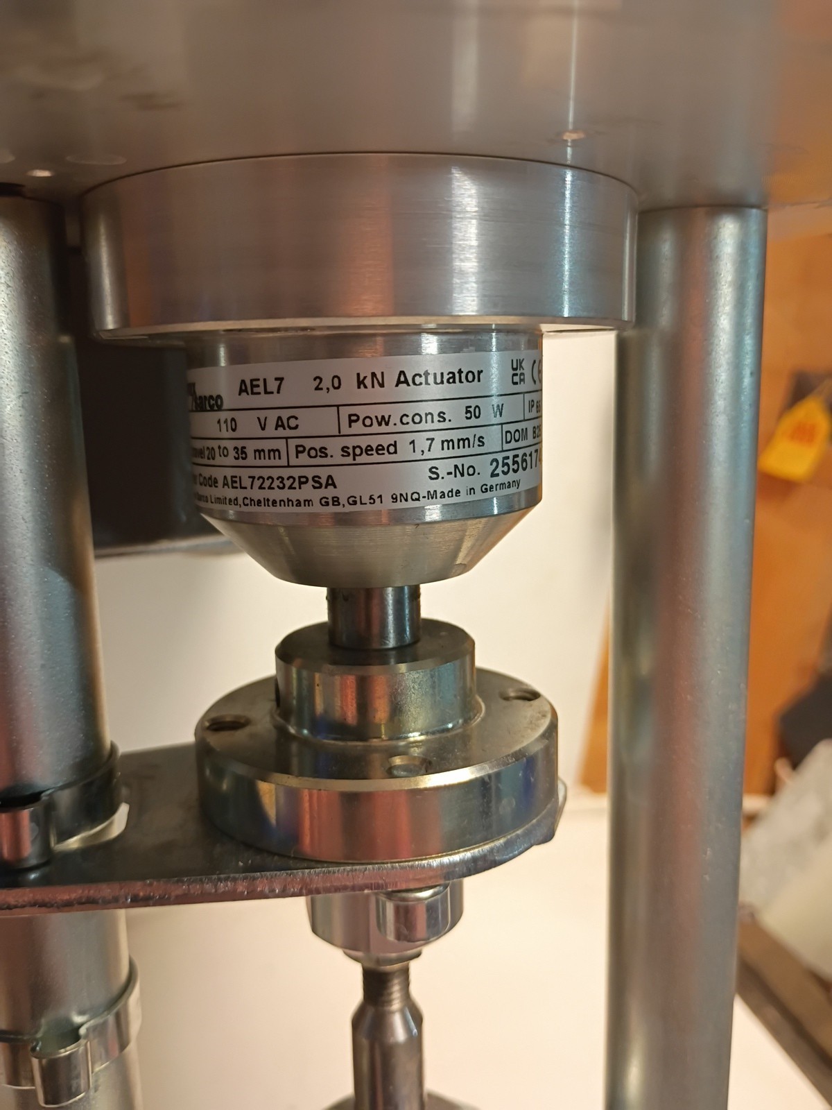 Spirax Sarco 1-1/4 LEA31PTSUSS.2 WITH AEL7 Electric Actuator