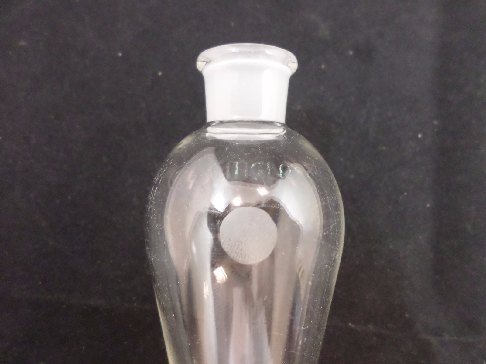 Chemglass Glass 60mL Squibb Separatory Funnel PTFE Stopcock 2mm #16 CG-1742-02
