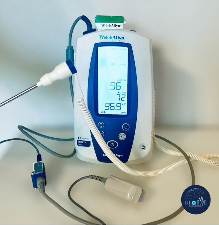 Welch Allyn Vital Signs Monitor Temp, Blood Pressure, SPO2 – 42NTB COMPLETE