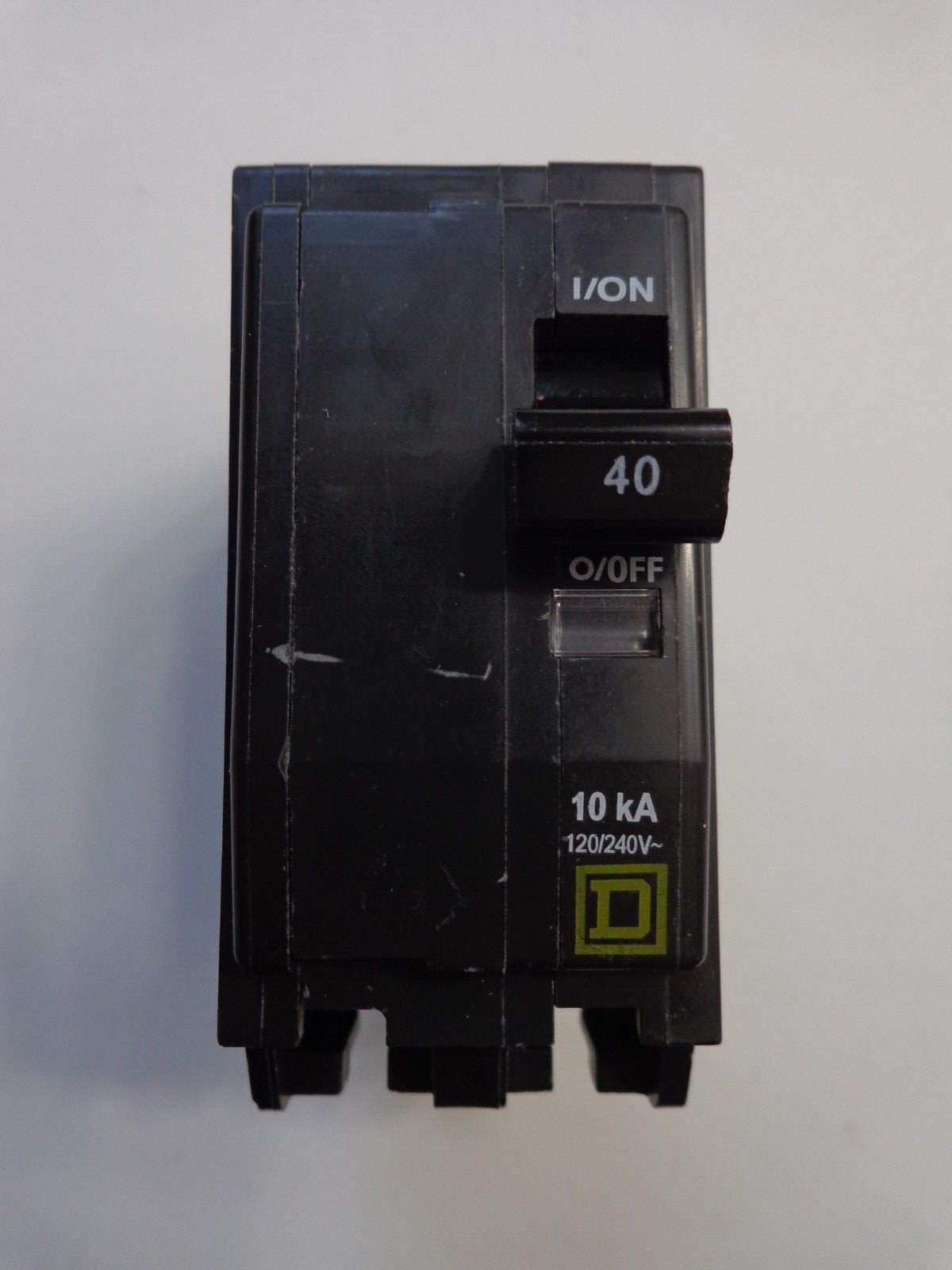Square D QO240 2-Pole 40 Amp 120/240V Plug-In Circuit Breaker