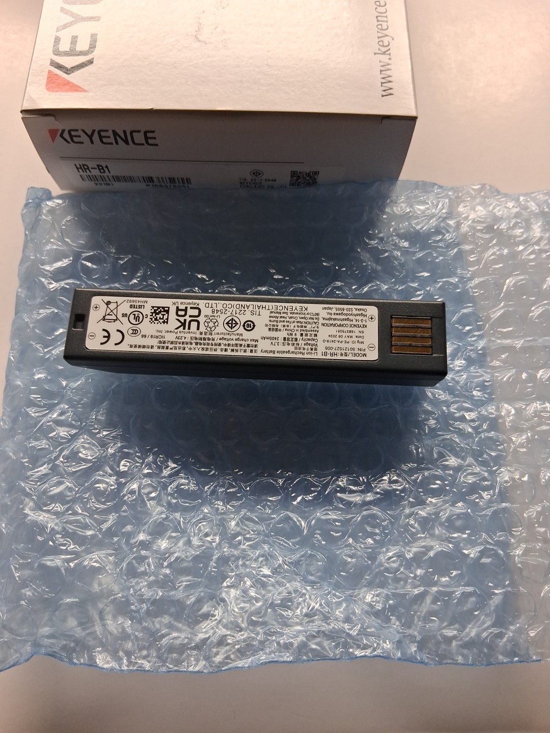 Keyence HR-B1 Lithium Ion Battery Pack For Barcode Reader 2400mAh 50121527-005