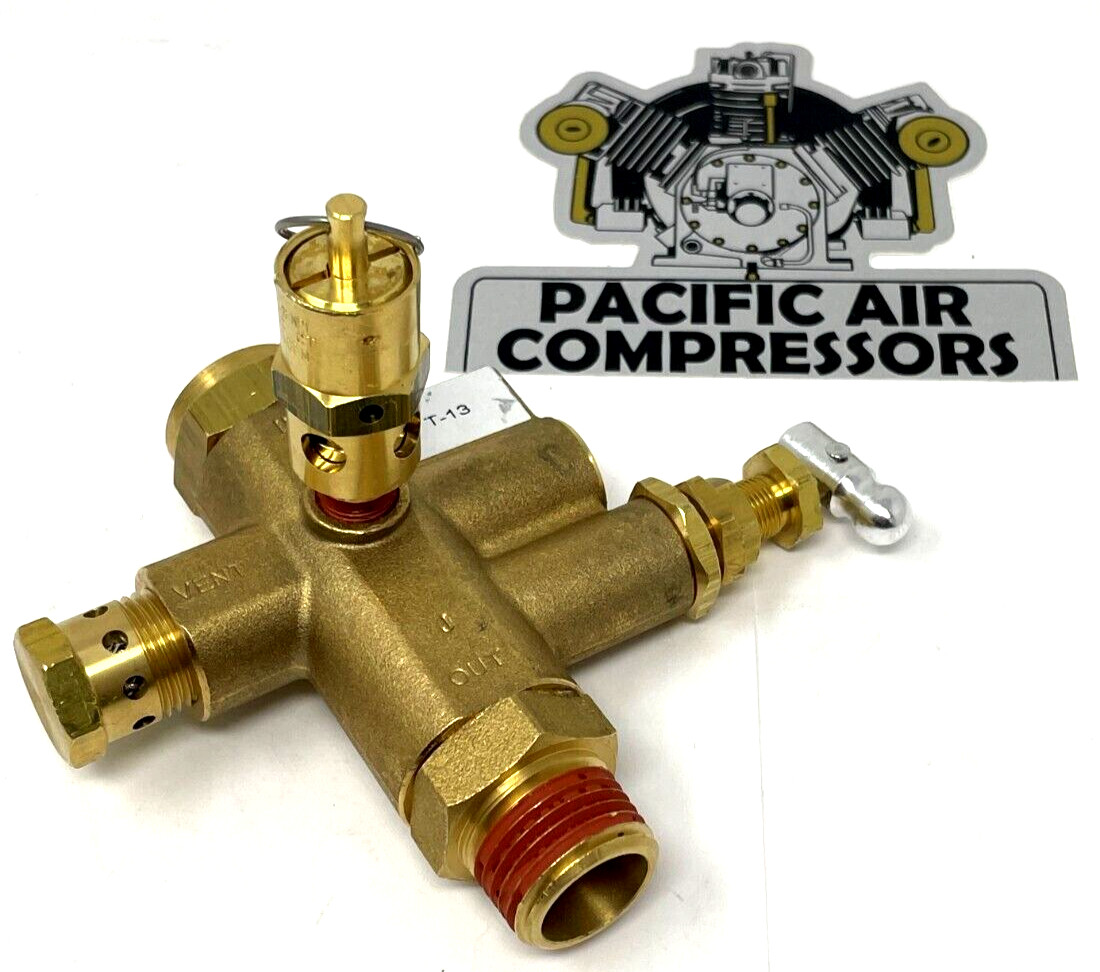 56288756 , INGERSOLL RAND PILOT VALVE UNLOADER 105-145 PSI AIR COMPRESSOR PARTS
