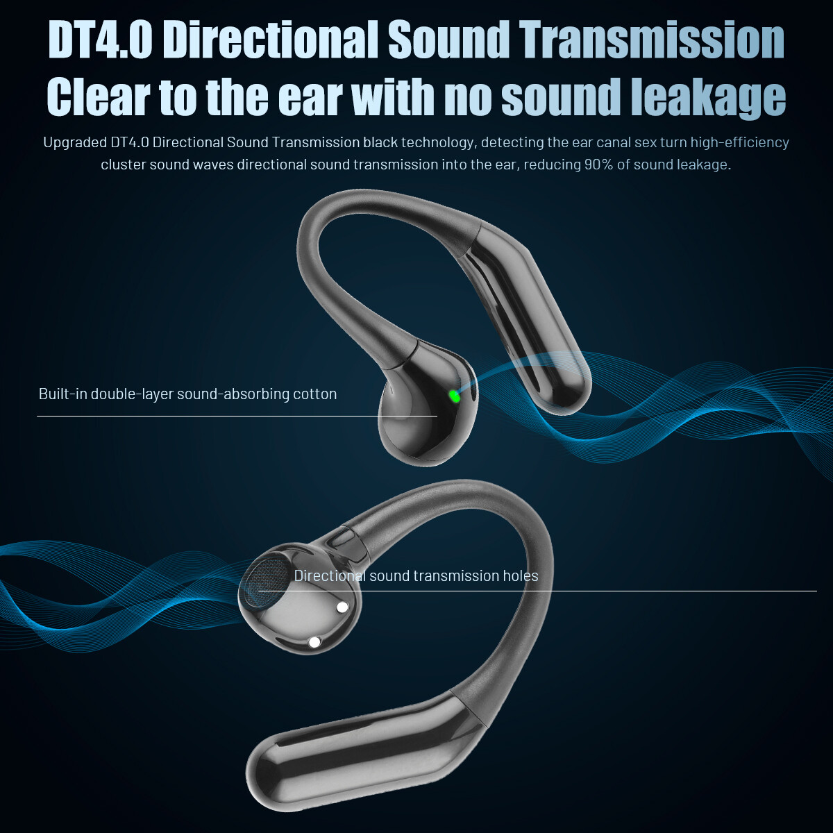 155 Language Smart Translator Earbuds Wireless Bluetooth 5.3 Headphones New