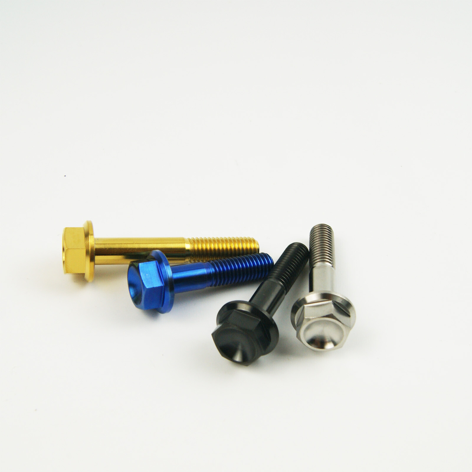 Gr5 Titanium Flange Head Bolts Fastener Hex M6 M8 15 20 25 30 35 40 45 50 55 60